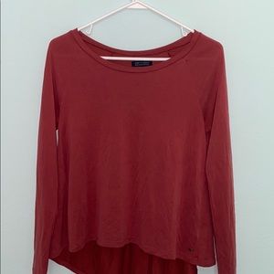 red long sleeve